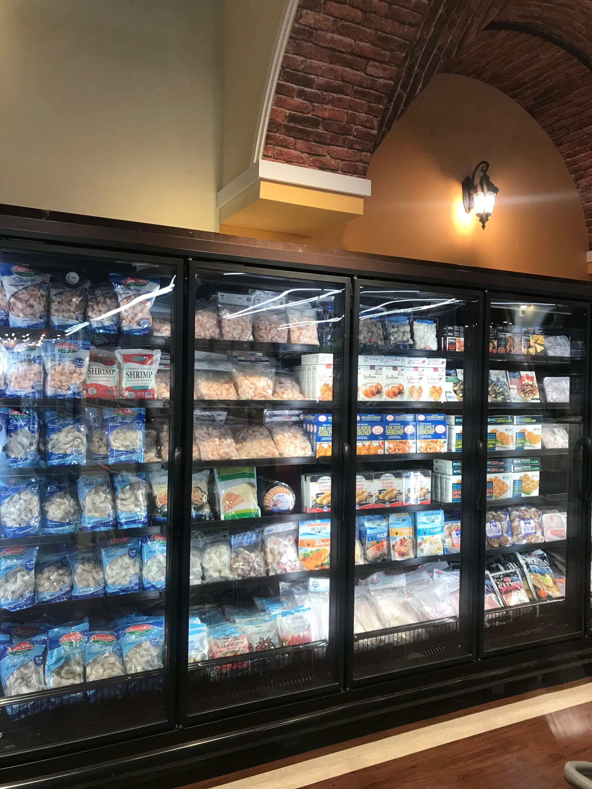 Home frozen seafood freezer 01